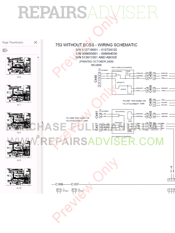 Bobcat 753 owners manual download