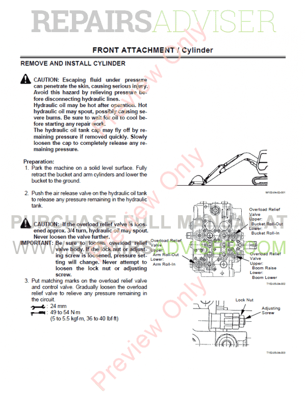 ex60 hitachi excavator parts manual