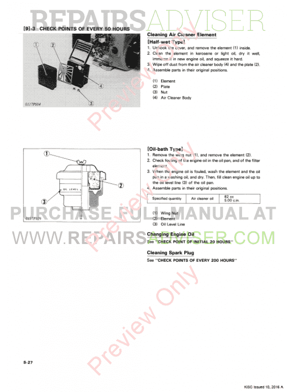 Kubota gs160 manuals