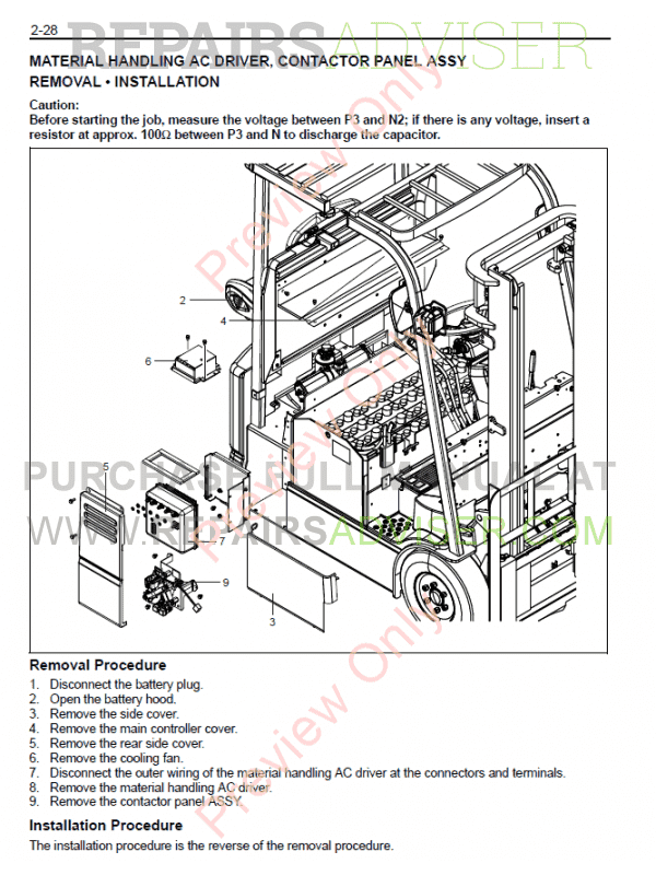 toyota forklift parts diagram 7fdau50
