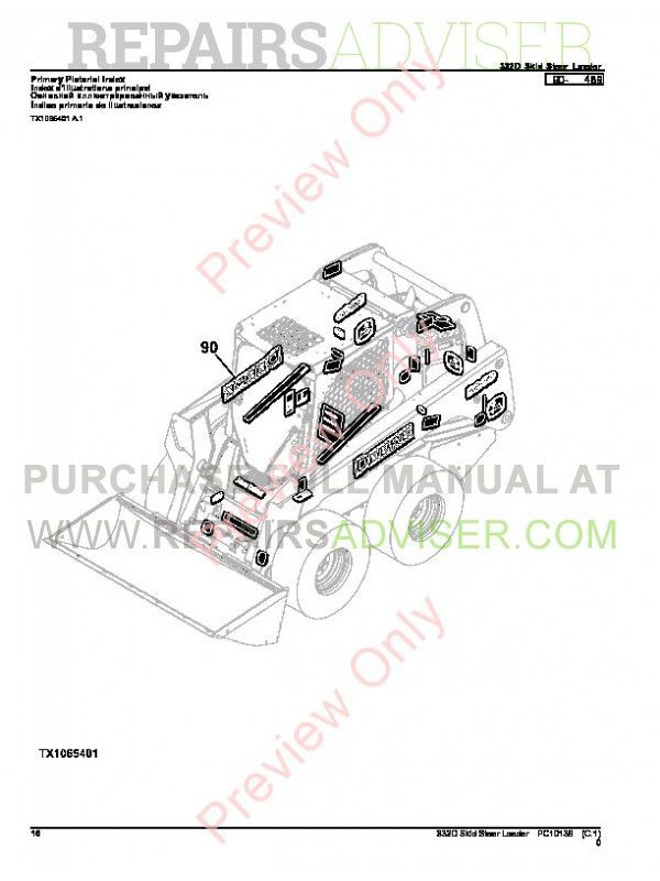 john deere 314 parts diagram