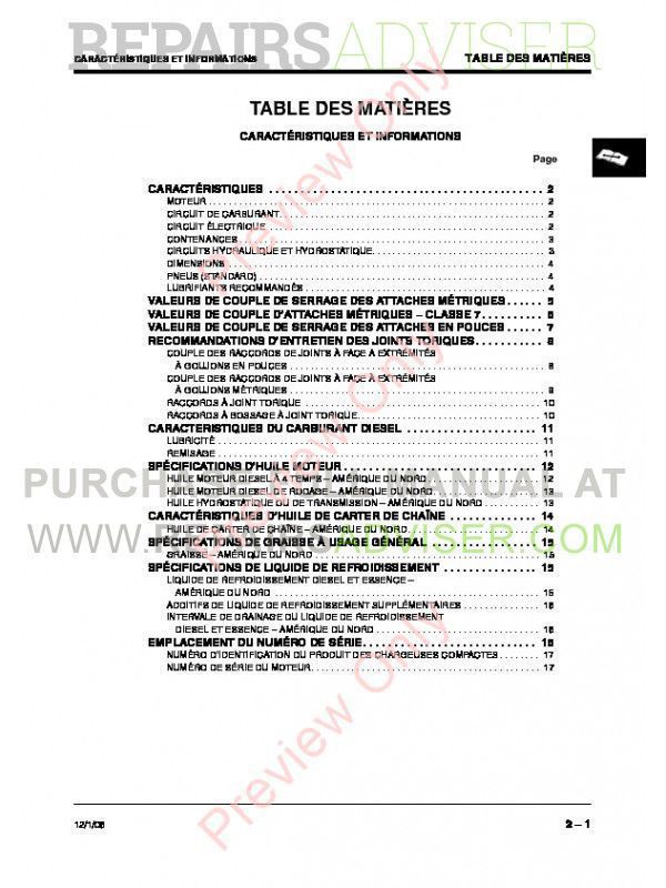 John deere 260 skid steer technical manual