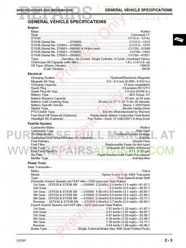 john deere stx30 manual free pdf download